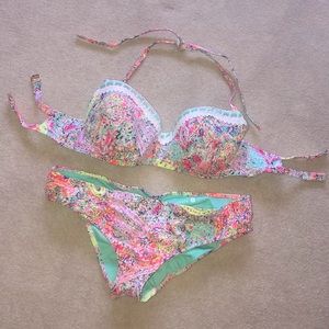Shade & Shore Boho Chic Bikini 34C/M